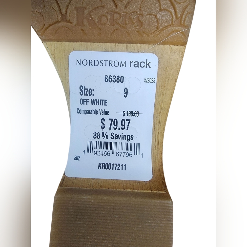 NWT Korks By Kork-Ease Dawson Platform Wedge Sandals, Womens 9 - Picture 9 of 11